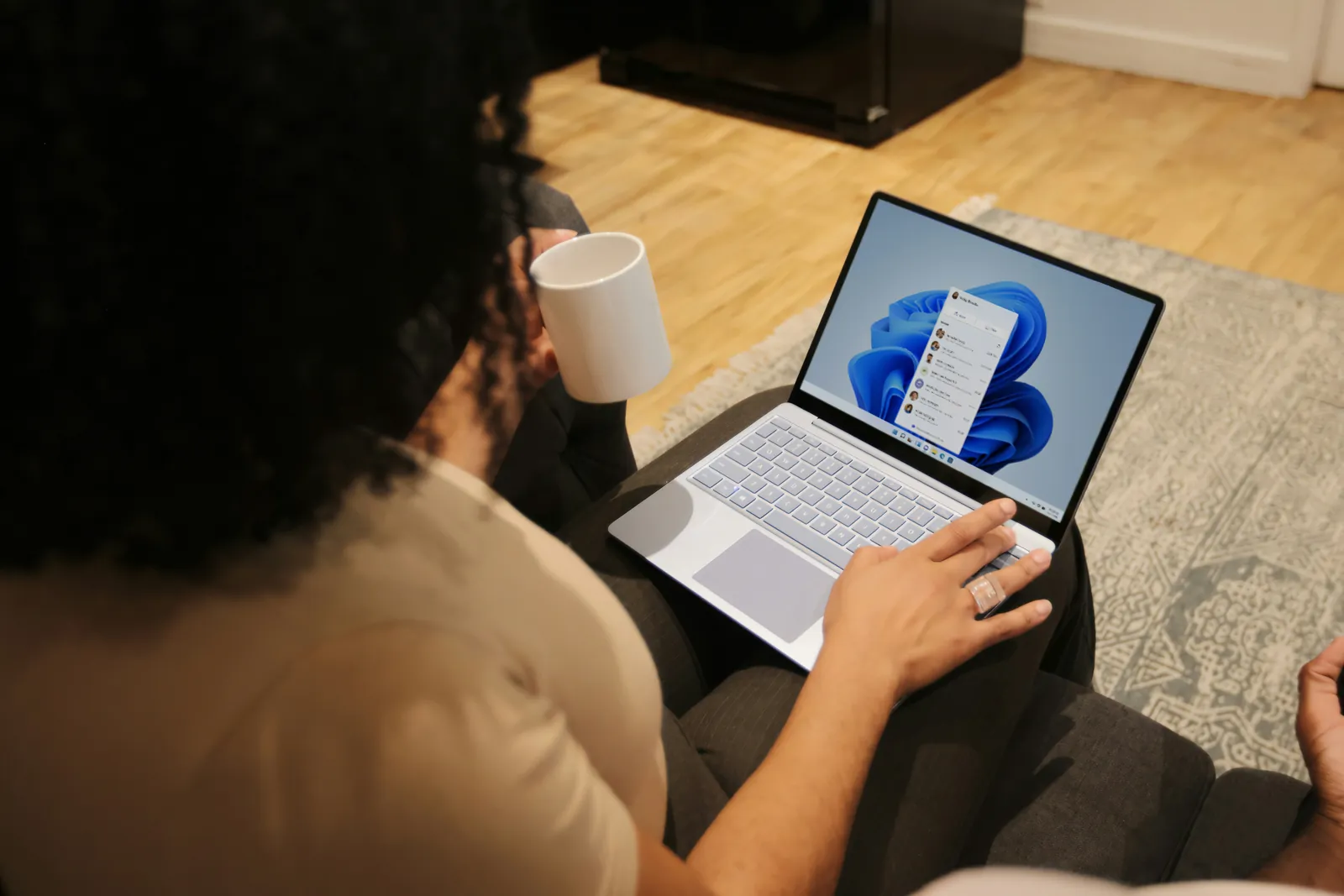Laptop con Windows 11